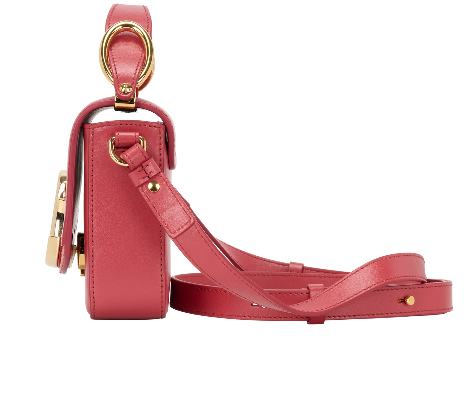 C Mini Bag, &pound;350, Handbags, Pink, Leather, Bottom view